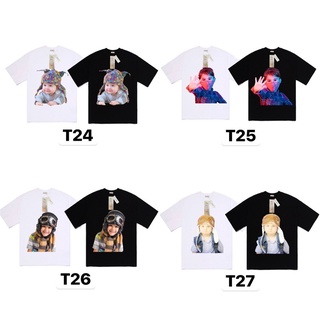 [100% Cotton] เสื้อยืดแขนสั้น ผ้าฝ้าย พิมพ์ลายนักบินอวกาศ AD&amp;V พลัสไซซ์ สําหรับผู้ชาย และผู้หญิง