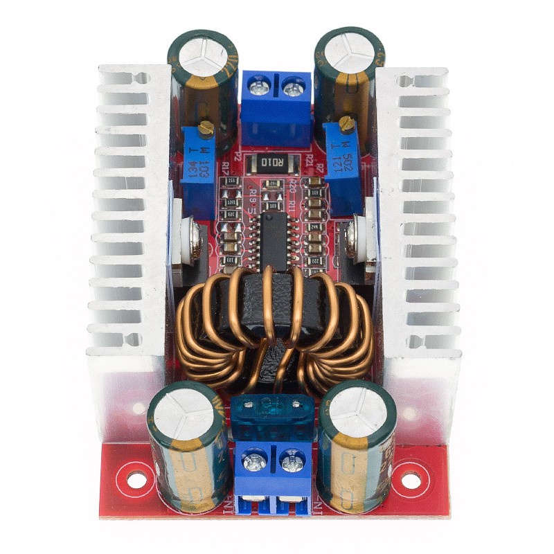 Dc 400W 15A Step-Up Boost ตัวแปลง กระแสไฟคงที่ พาวเวอร์ซัพพลาย LED ไดรเวอร์ 8.5-50V ถึง 10-60V เครื่องชาร์จแรงดันไฟฟ้า สเต็ปอัพ M