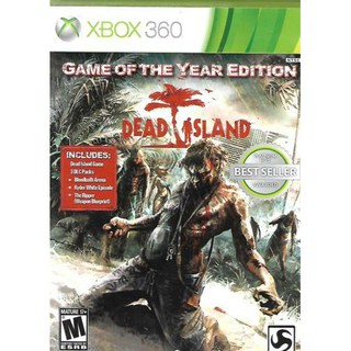 แผ่น XBOX 360 : Dead Island Game of The Year Edition ใช้กับเครื่องที่แปลงระบบ JTAG/RGH