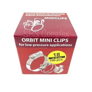 ของแท้!! เข็มขัดรัดสายแก๊ส กิ๊บรัดสายแก๊ส ORBIT ขนาด 13-19 mm./15-18 mm.