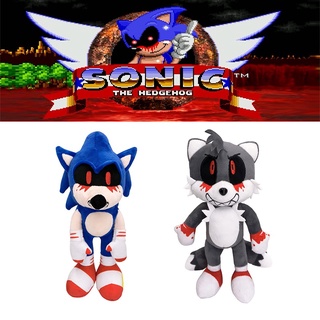 Sonic EXE The Spirits Of Hell Stuff Plush Toy Evil Blood Soft Stuffed Plushie Doll Gift For Kids