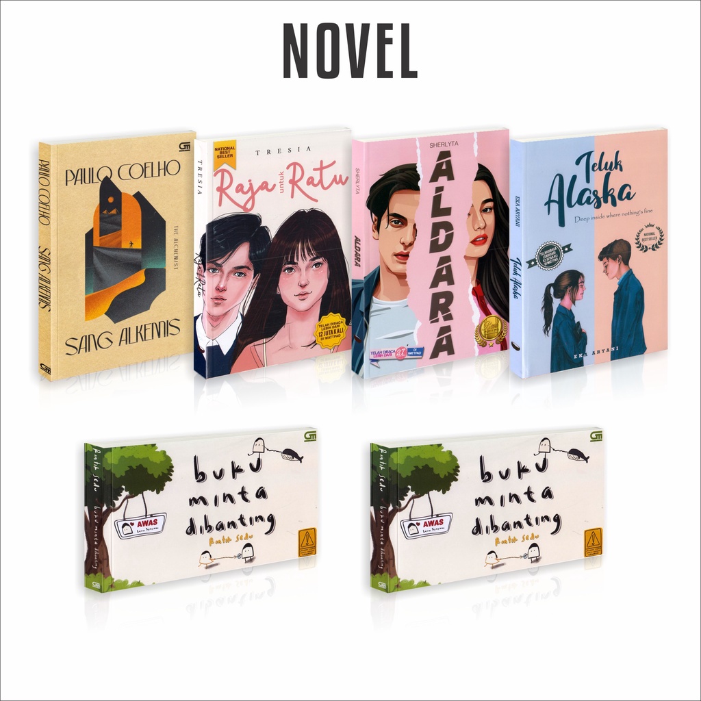 RATU Novel Book Titles Book The Meanings of the Alkemis Aldara King for Queen Telk Alaska