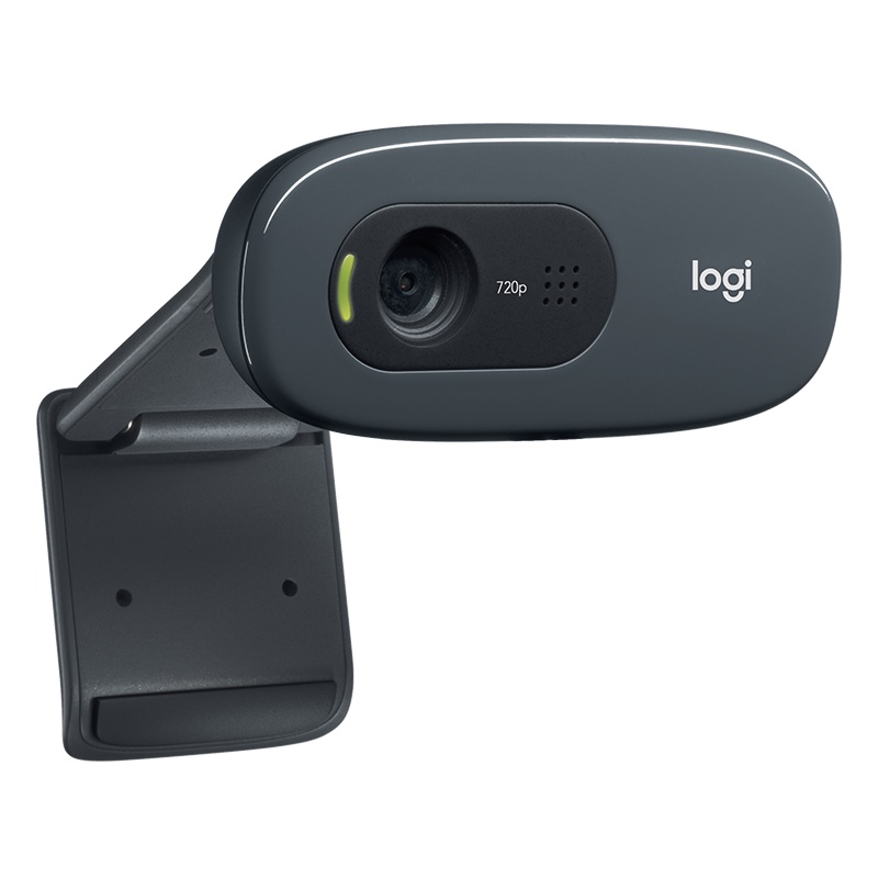 Webcam เว็บแคม Logitech C270 ความละเอียด HD 720p แบบปลั๊กแอนด์เพลย์ รับประกันศูนย์ไทย 2 ปี - by Office Link xdXJ