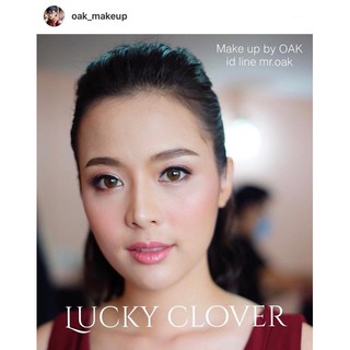 lucky Clover Brown TATOTO Contact Lenses คอนแทคเลนส์ #85