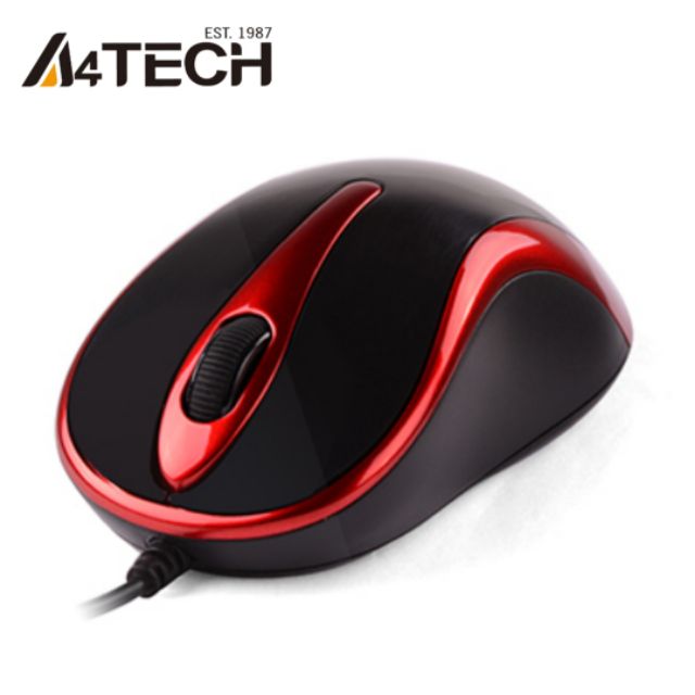 A4tech​ Mouse​ รุ่น: N-350 ประเภท: สายการออกแบบตามหลักสรีรศาสตร์: SymmetricSensor: OpticalResolution