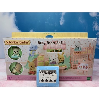 Sylvanian Families Baby Room Set ซิลวาเนียน ห้องนอน เบบี้ เตียง เฟอร์นิเจอร์ มือ1 Brand new