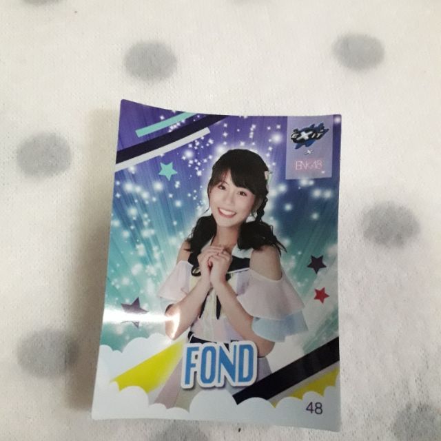สติ๊กเกอร์ ฟอนด์ FondBNK48 EXIT × BNK48