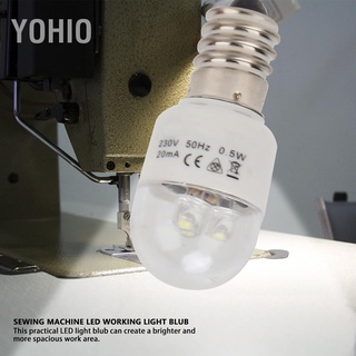 [คลังสินค้าใส]Yohio Multifunctional Household Sewing Machine LED Working Light Blub 0.5W Energy Saving Lamp