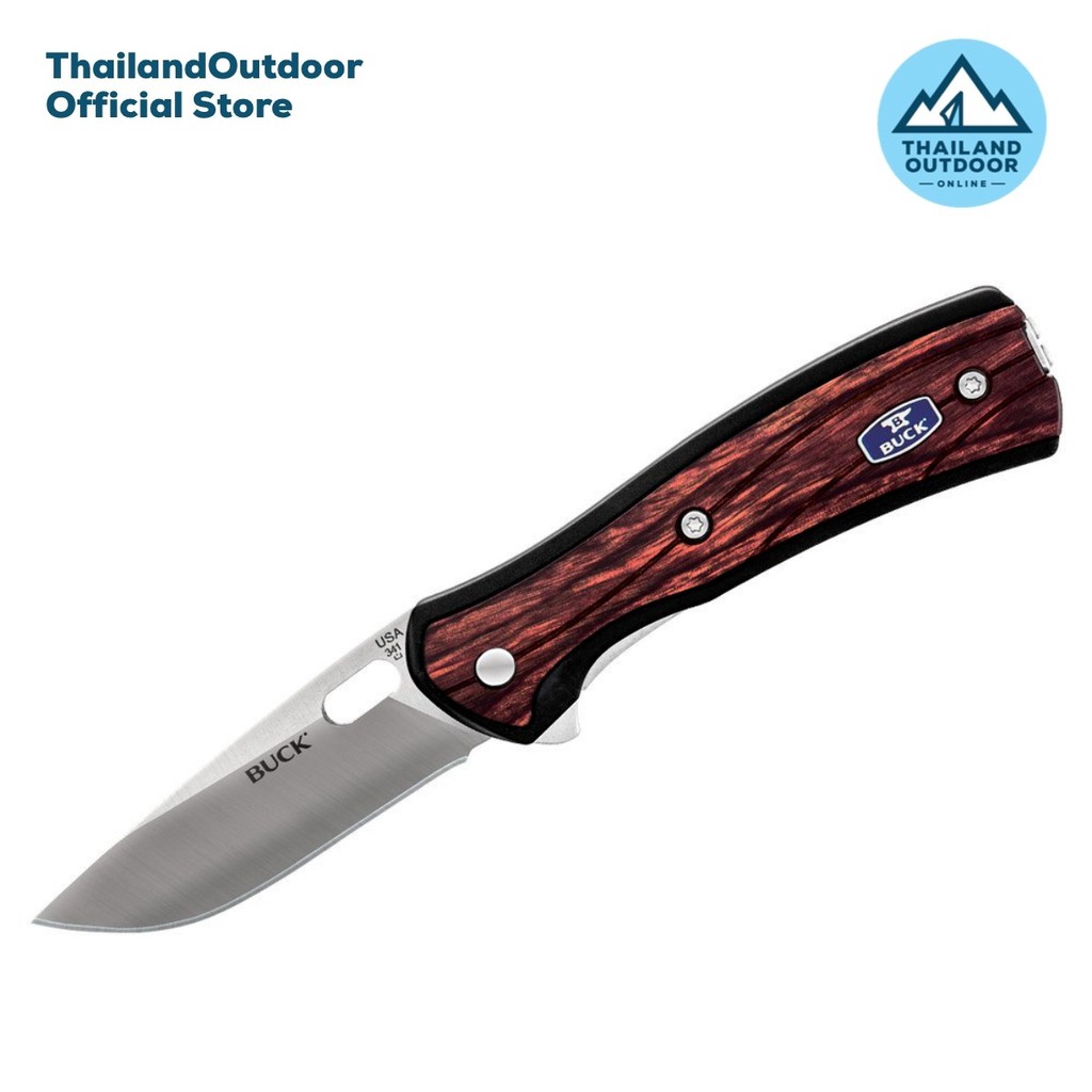 Buck Knives มีด แค้มปิ้ง เดินป่า มีดพก มีดพับ รุ่น Vantage Avid