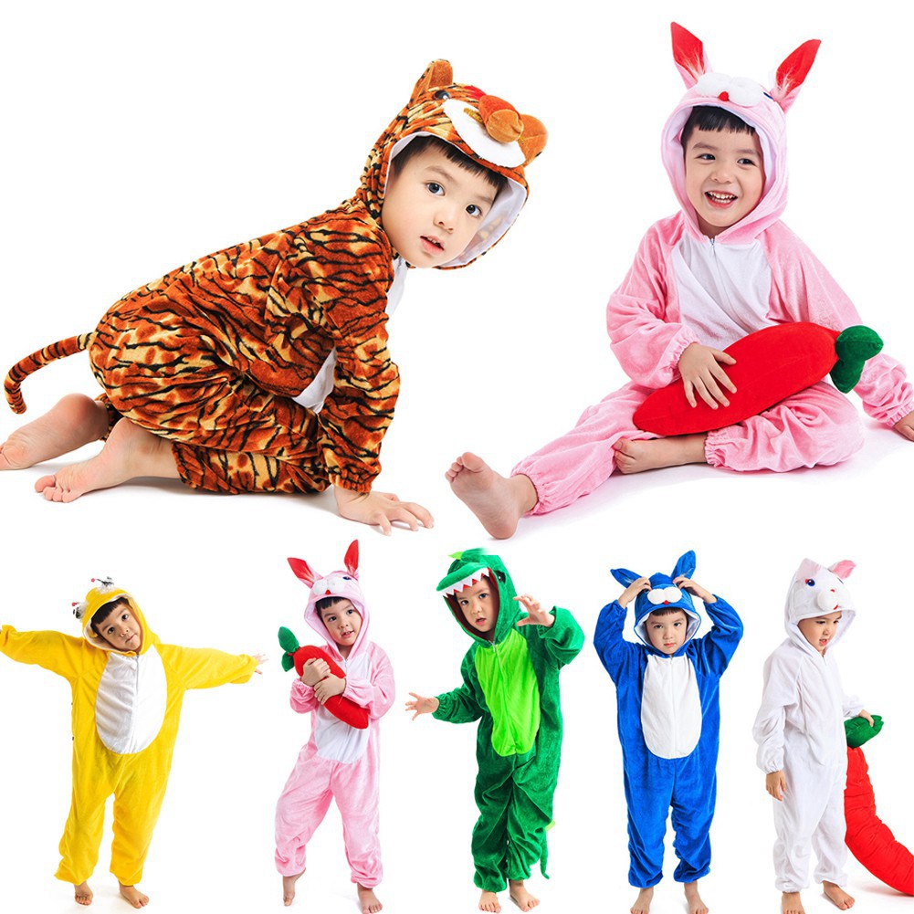 ☌Infant Kids Animal Dinosaur Costume Halloween Christmas Cosplay Tiger Goat Fancy  Dress School Activities Stage Perform | Shopee Thailand