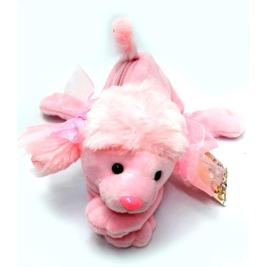 fbb347-กระเป๋าดินสอ-พุดเดิ้ลสีชมพู