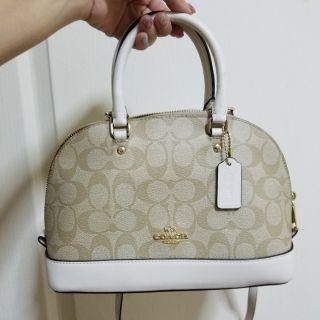 กระเป๋า Coach ทรงโดมมินิ สีนี้หายากแล้วค่ะ Rare item สภาพ95%