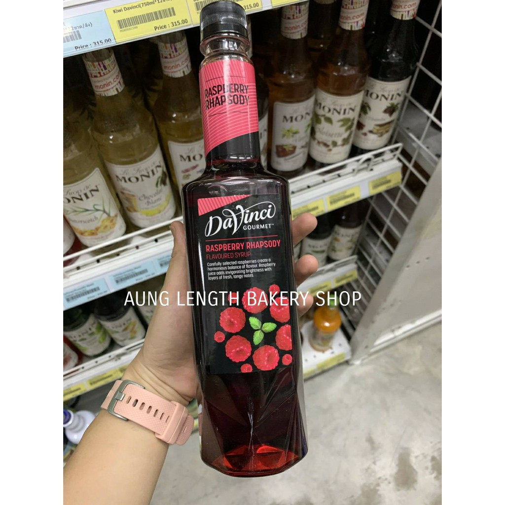 RASPBERRY RHAPSODY Davinci 750ml