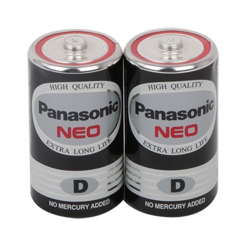 ถ่าน Panasonic Neo ขนาด D แพค 2 ก้อน ของผลิตใหม่