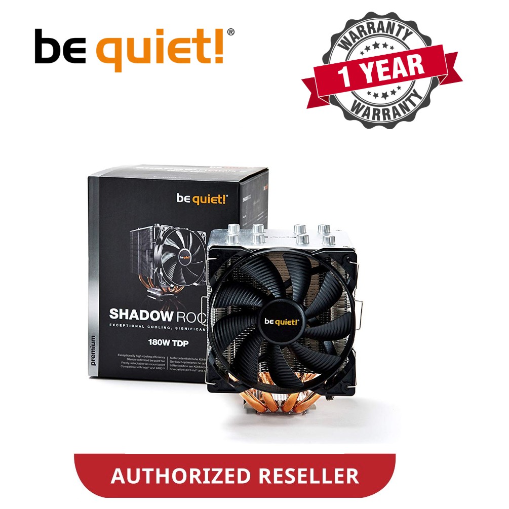 Be quiet! Shadow Rock 2 Exceptional Cooling, Significant Quiet CPU Cooler