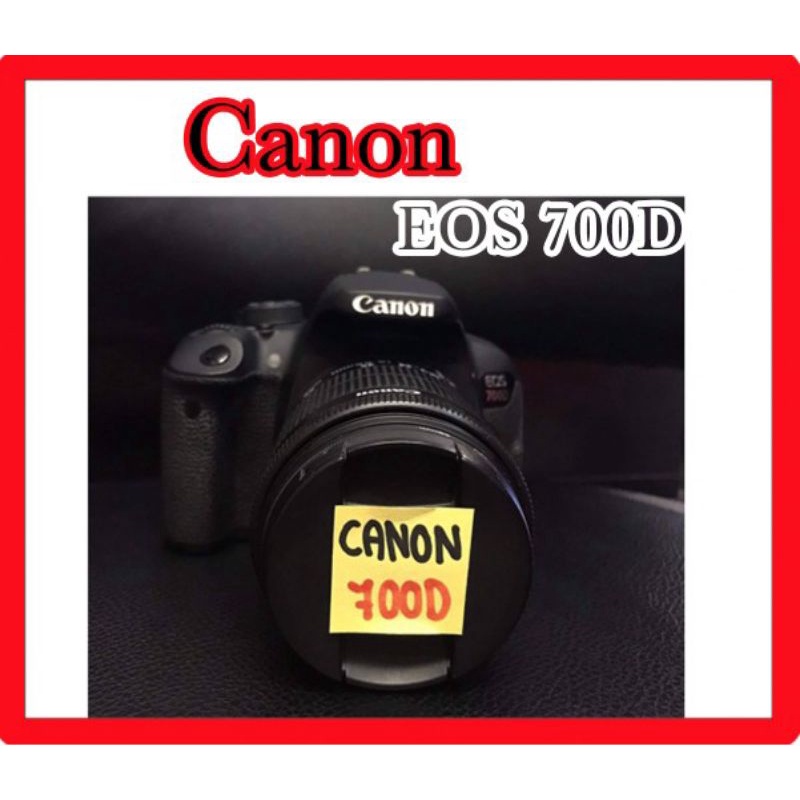 กล้อง Canon EOS 700D Lens 18-55 mm STM
