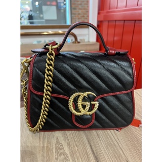 กระเป๋าถือ Gucci Marmont mini top handle