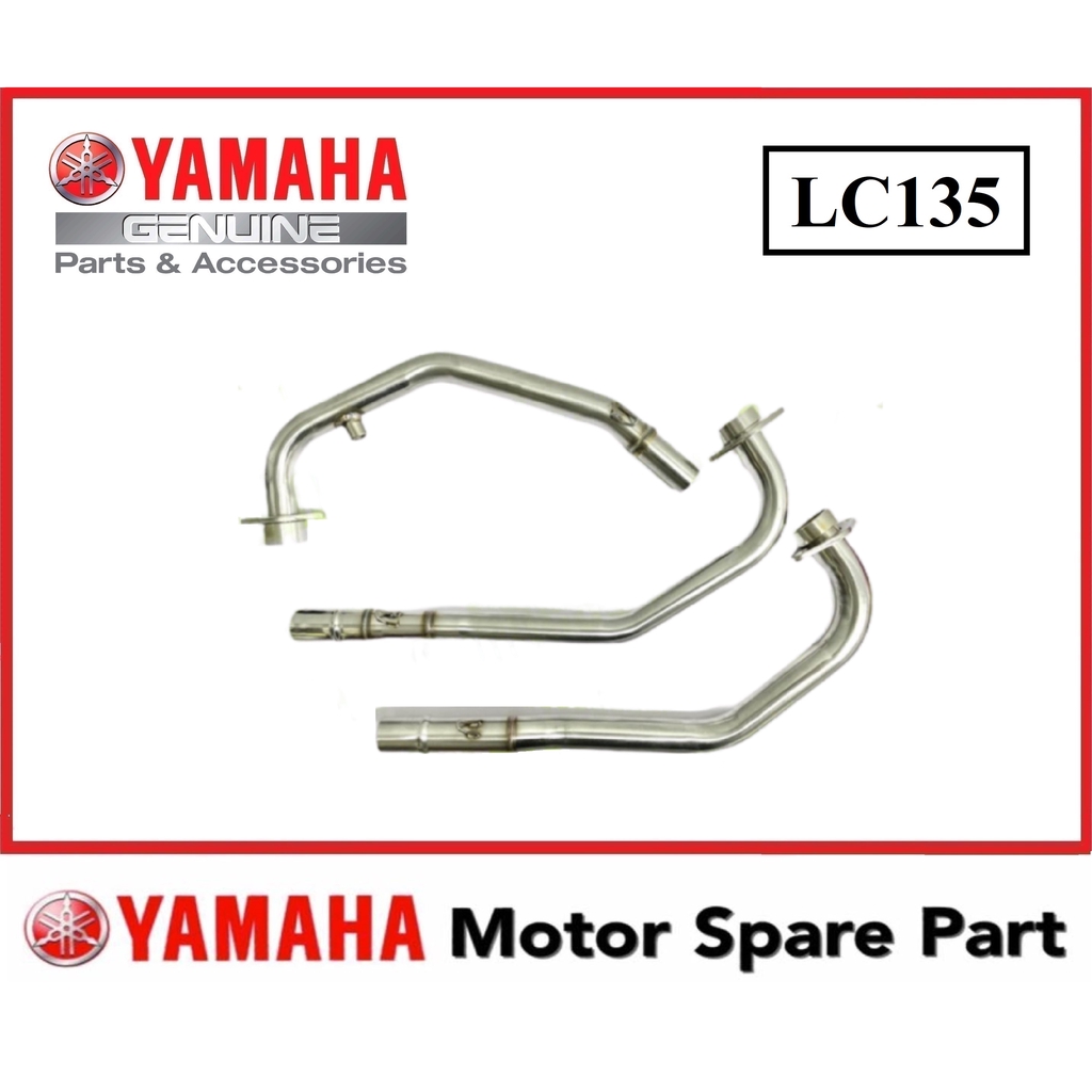 YAMAHA LC135 MANIFULl 0 28 มม.30 มม.32 มม.35 มม.ท่อไอเสียเหล็ก Eks EXHAUST คอ PIPE TOP PIPE E4 E5 V5
