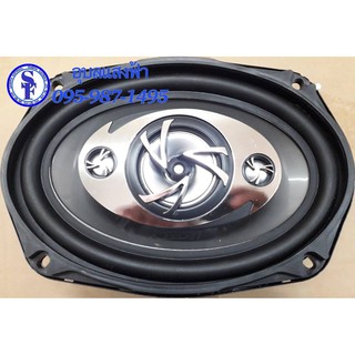 ลำโพงรถยนต์6"x9" Legacy 600W 4ทาง LS-6965 บรรจุ1คู่