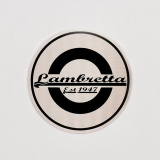 LOGO เพลท วงกลม Lambretta-Est.1947