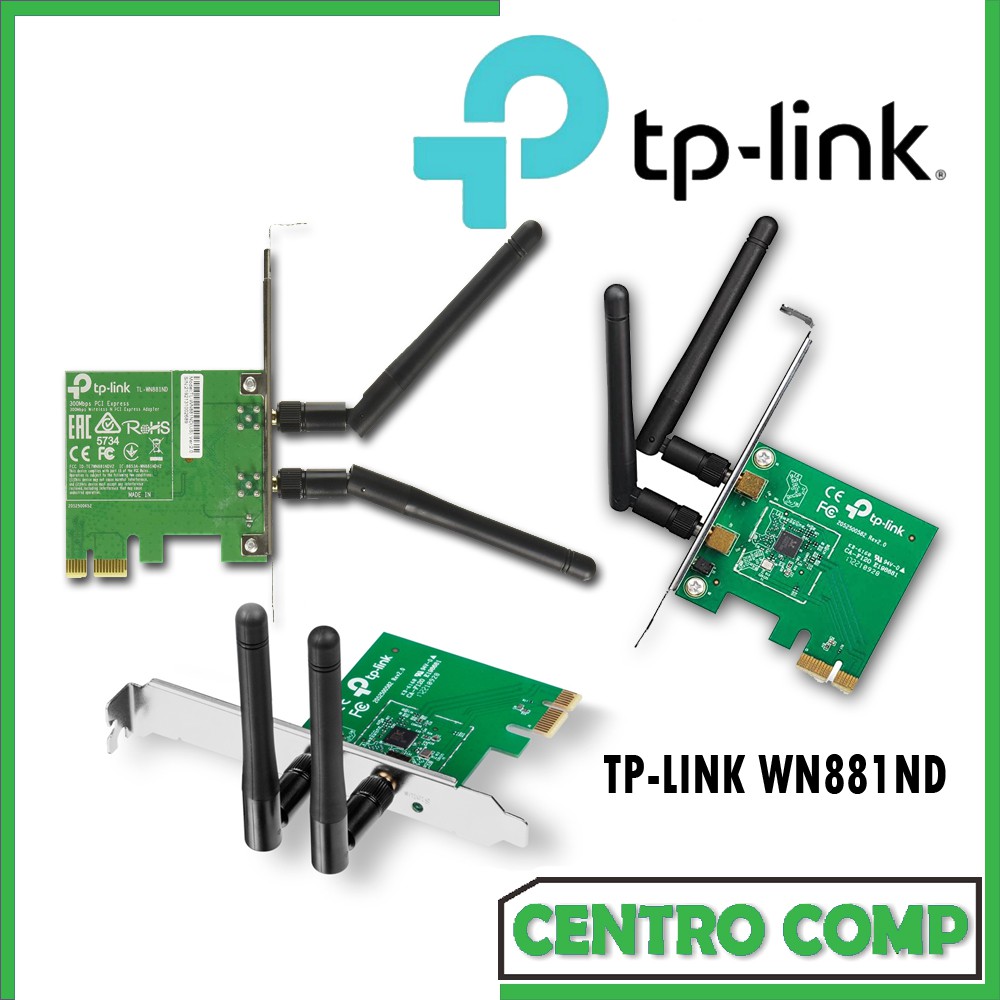 TP-LINK WN881ND, การ์ด Wifi 300Mbps PCI EXPRESS ADAPTER/ TPLINK 881ND