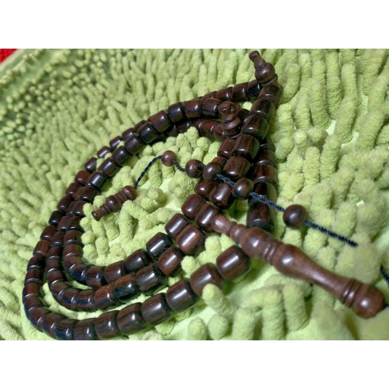 Kayu Tasbih 99 Wood Ebony tube รุ่น