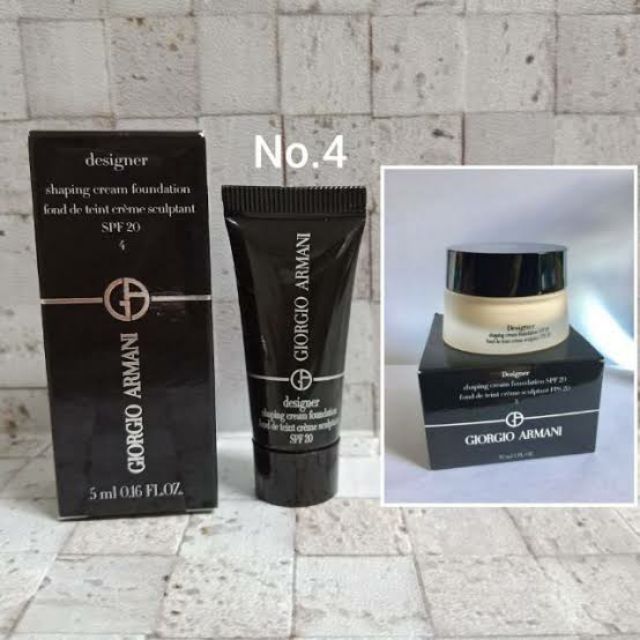 giorgio armani shaping cream foundation