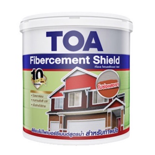 TOA Fibercement ทาไม้ฝาเชอร่า FG001 - FG008 สีทาไม้เทียม ชนิดเงา (แบบโปร่งแสง)  ทาเฌอร่า