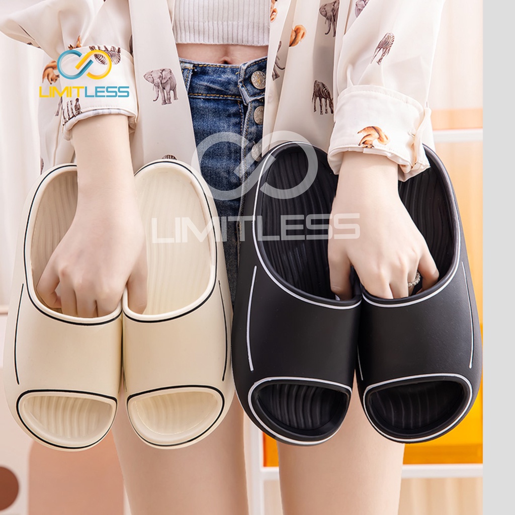 จํากัด - รองเท้าแตะผู้หญิงแบบสวมรองเท้าแตะใส่ในบ้านการ์ตูนแบบนุ่มสําหรับผู้หญิง