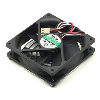 For AVC f9025s12h 12V 0.3A 9cm 9025 three wire computer chassis power cooling fan Grill + screw