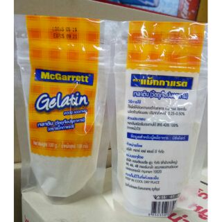 เจลาติน McGarrett Gelatin ขนาด100 กรัม