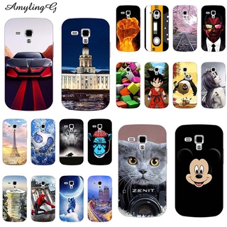 เคสซิลิโคน สําหรับ Samsung Galaxy S Duos S7562 Gt S7562 S7560 Trend Plus S7580 S7582