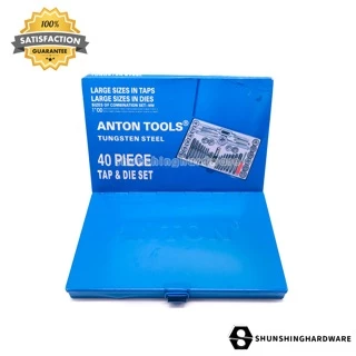 ชุด ดอกต๊าปเกลียว ต๊าปเกลียวชุดเอนกประสงค์ ANTON 40ชิ้น