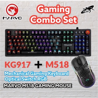 ชุดเกมมิ่ง Marvo KG917+M518 KEYBOARD+MOUSE GAMING