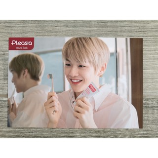 โปสการ์ด ไลฟ์โฟโต้ คังแดเนียล Kang Daniel ยาสีฟัน Pleasia x WANNA ONE Postcard Live Photo