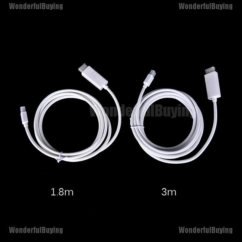 Thunderbolt สายเคเบิลอะแดปเตอร์ DP เป็น HDMI สําหรับ Mac #8