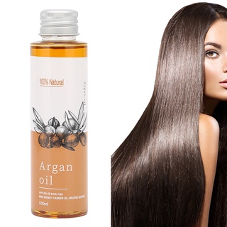 Health &amp; beauty Argan Oil Hair Care Essential Damaged Repairing Nourishing for Home Salon 100ml