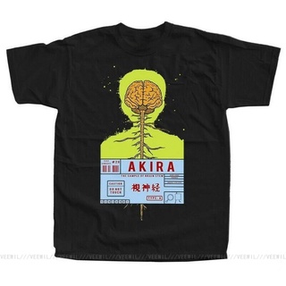 เสื้อยืดคอกลม ผ้าฝ้าย พิมพ์ลายมังงะญี่ปุ่น AKIRA 1988 4 สีดํา M-3 OKgddk39EEnnph55Size S-5XL