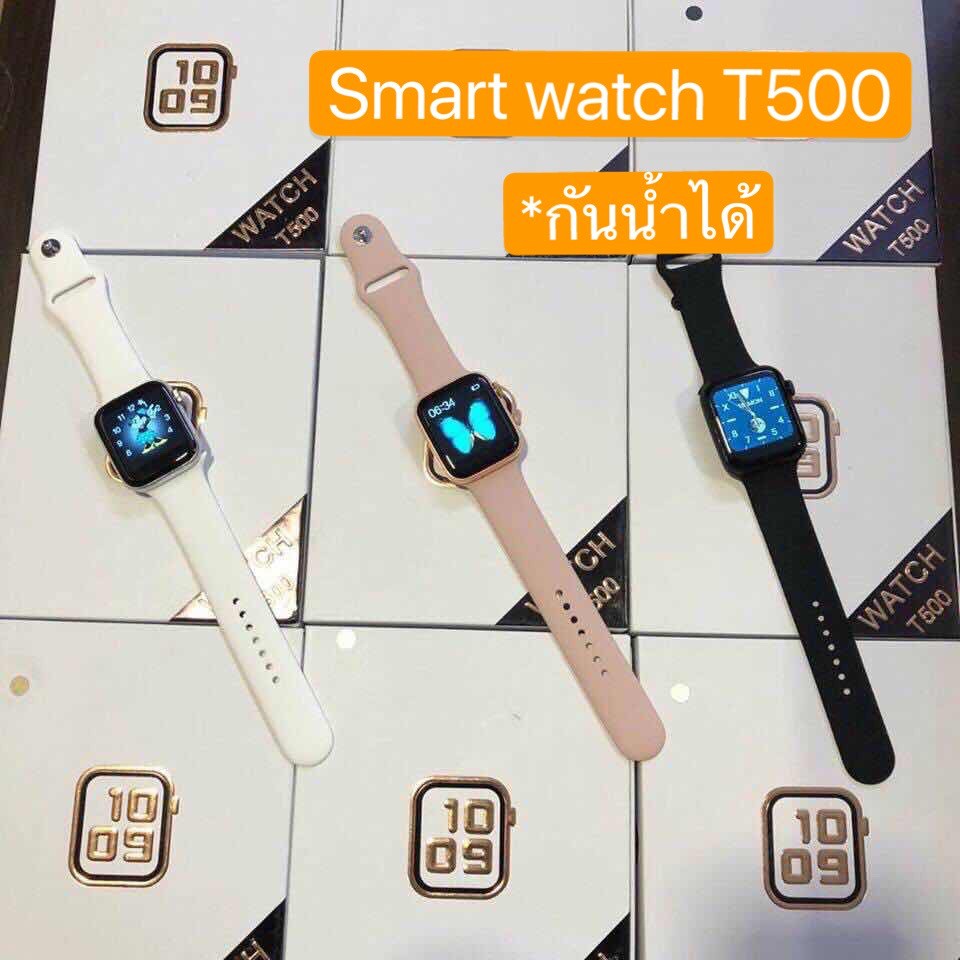 นาฬิกาข้อมือเด็ก สายนาฬิกาข้อมือซิลิโคน ใหม่กว่าT500plus Smart Watch T5S T500 โทรได้ รับสายได้ เมนูภาษาไทย เปลี่ยนสายAWไ