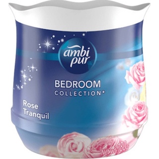 แอมบิเพอร์เจลเบดรูมโรส เจลน้ำหอมปรับอากาศ Ambi pur Bedroom Collection 180 กรัม