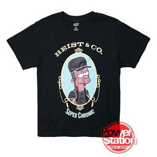 เสื้อยืดแฟชั่น ผ้าฝ้ายพิมพ์ลาย สีดำ /size M