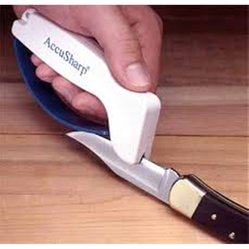 1 แถม 1 ส่งไว AccuSharp  หินลับมีด ที่ลับมีดพกพาคมเว่อร์ หินลับมีดขนาดเล็ก ที่ลับมีดปลอดภัย คมกริบ ง่ายภายในเสี้ยววินาที