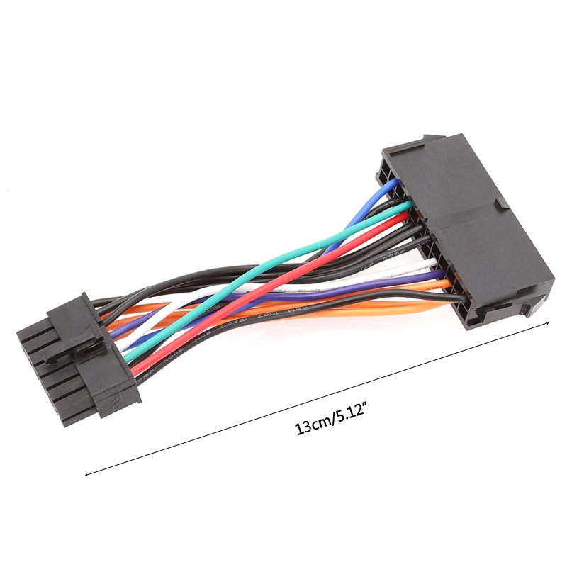 ✿ สายเคเบิ้ลพาวเวอร์ซัพพลาย ATX 24pin To 14pin Line PSU สําหรับ Lenovo โน้ตบุ๊ก