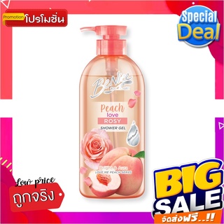 บีไนซ์ เจลอาบน้ำ พีช เลิฟ โรซี่ 450 มล.BeNice Shower Gel Peach Love Rosy 450 ml.