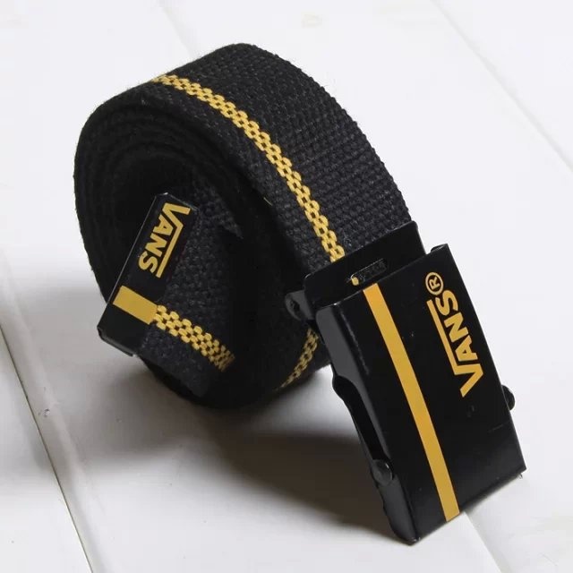 พร้อมส่ง เข็มขัดผ้าแคนวาส สไตล์เกาหลี สําหรับผู้ชาย 2022