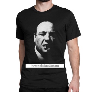 เสื้อยืด ผ้าฝ้าย พิมพ์ลาย Tony Soprano The Sopranos สไตล์วินเทจ สําหรับผู้ชาย