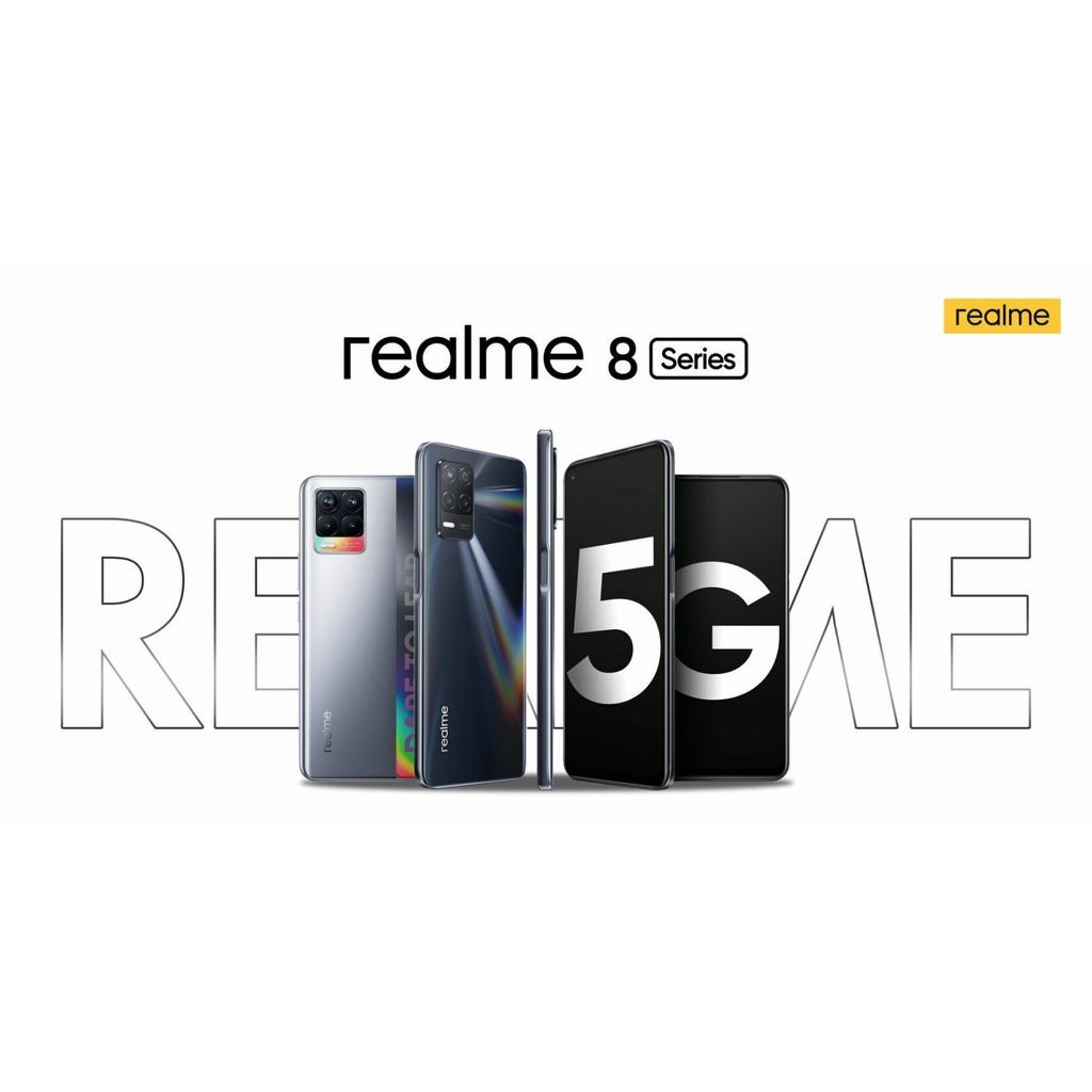 Realme 8 5G | 4G/5G (8+128G) MTK Helio G95 แบตอึด 5,000mAh เครื่องศูนย์ไทย Realme8 5G เครื่องศูนย์ไทย ผ่อน0% #7