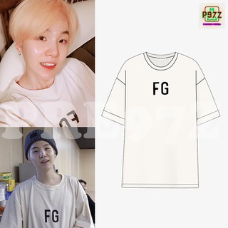 ‼️พร้อมส่ง‼️   BTS SUGA เสื้อแบบยุนกิ ( สีขาว)