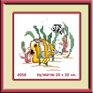 ไอแอมครอสติช iamcrossstitch DIY รหัสTmini-056 20x20 cm. ชุดอุปกรณ์งานฝีมือปักครอสติชครบชุด