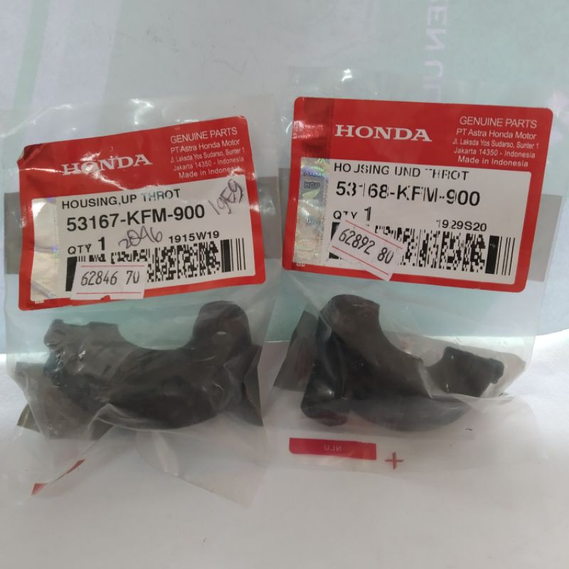 53167-KFM-900 53168-KFM-900 Upper Lower Gas Pipe Holder Housing Holder Karisma Vario Beat Supra 125